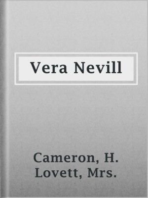 cover image of Vera Nevill